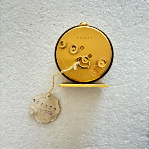 Vintage ImHof Swiss Alarm Manual Wind Travel Clock - Picture 4 of 10